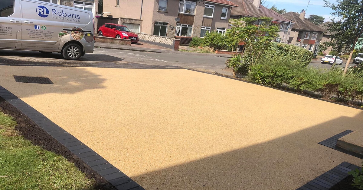 resin driveways west lothian