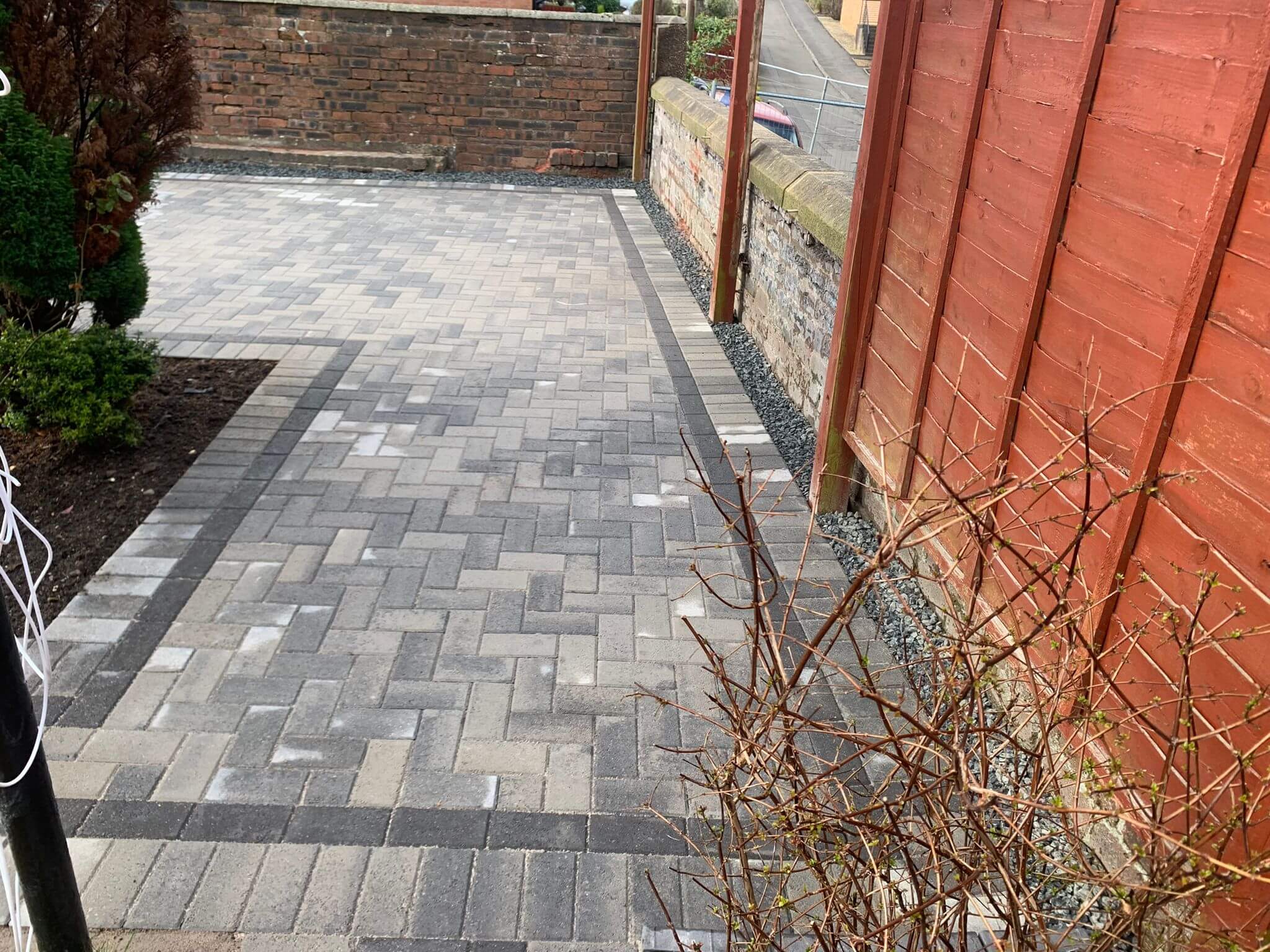 Monoblock patio cost West Lothian
