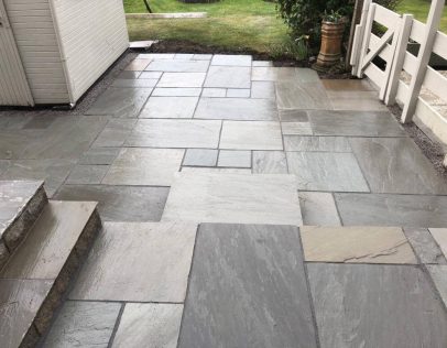 indian sandstone driveway linlithgow