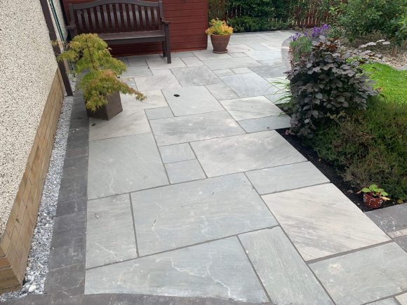 indian sandstone driveway tranent